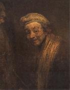 REMBRANDT Harmenszoon van Rijn Self-Portrait as Zeuxis oil painting artist